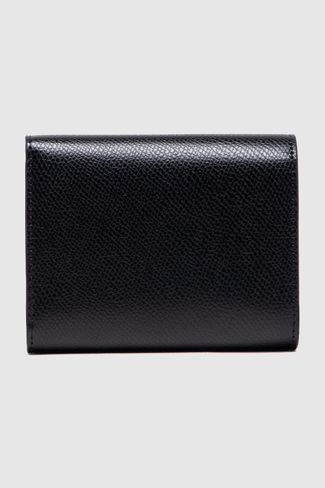 EMPORIO ARMANI Mały czarny portfel damski