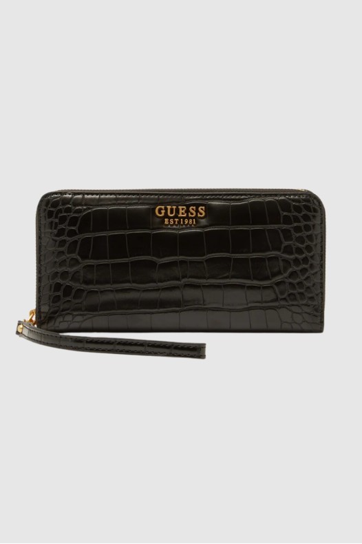 GUESS Duży czarny portfel...