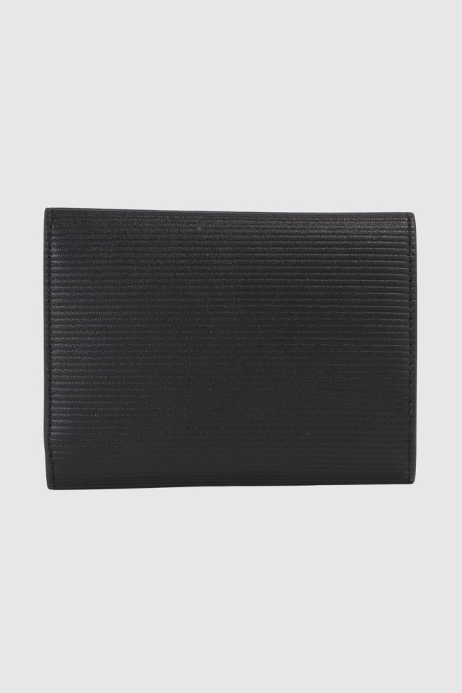 CALVIN KLEIN Czarny portfel