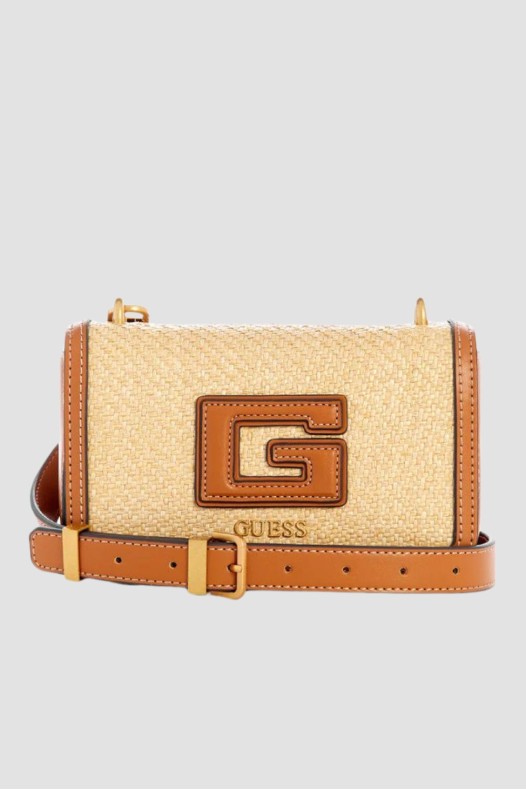 GUESS Beige Status Mini...