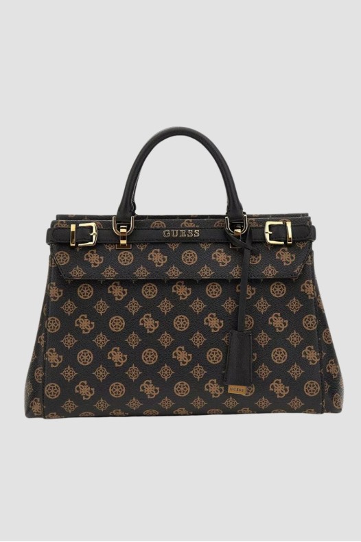 GUESS Brązowa Sestri Logo...