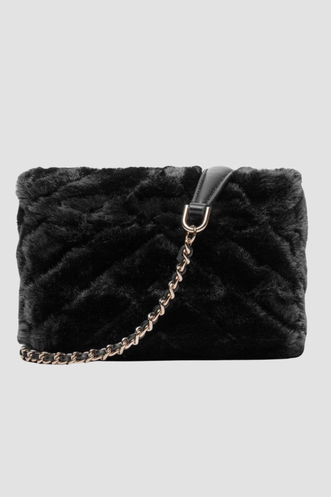 GUESS Czarna torebka Katine Convertible Xbody Flap