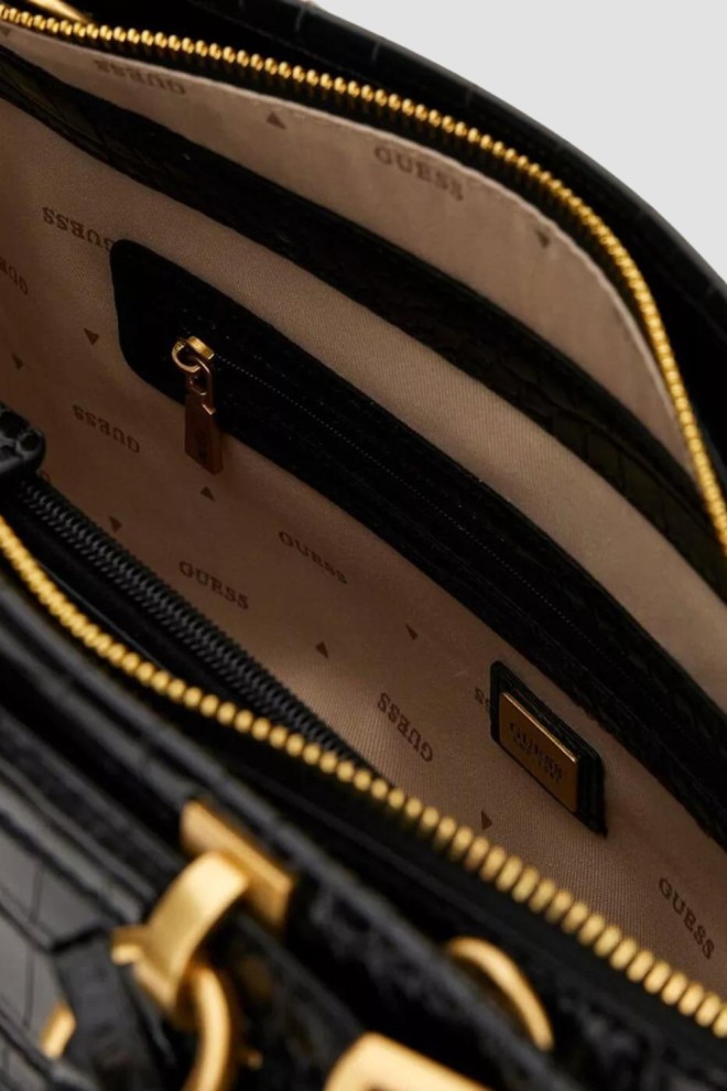 GUESS Czarna torebka Sestri Luxury