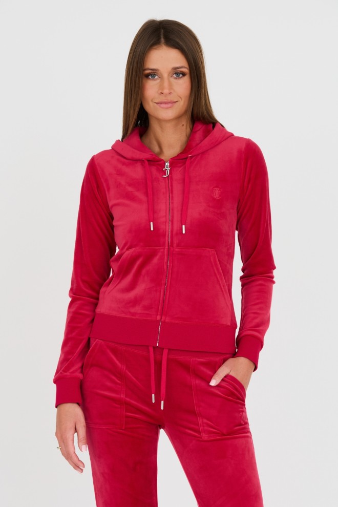JUICY COUTURE Czerwona bluza Robertson