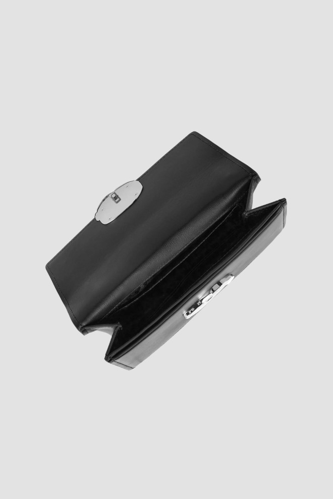 KARL LAGERFELD Czarna torebka K/ikonik 2.0 Leather