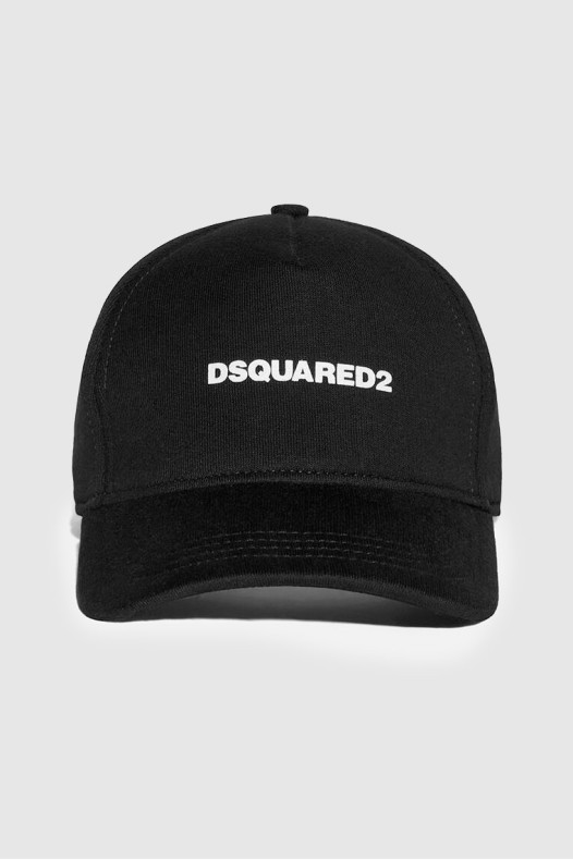 DSQUARED2 Чорна бейсболка з...