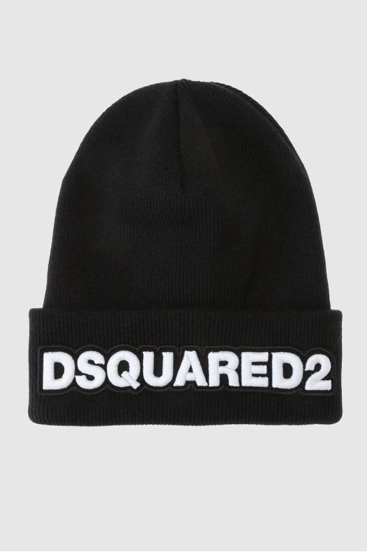DSQUARED2 Czarna wełniana...