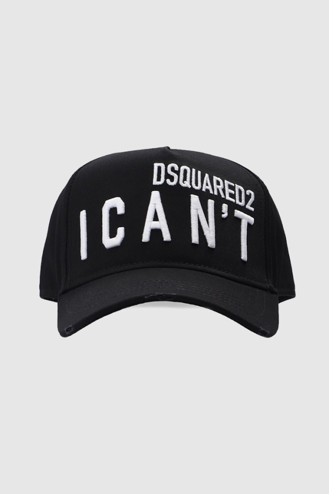 DSQUARED2 Black icant baseball cap