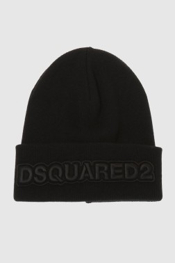 DSQUARED2 Czarna wełniana...