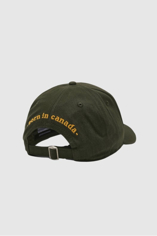 DSQUARED2 Зелена кепка з...