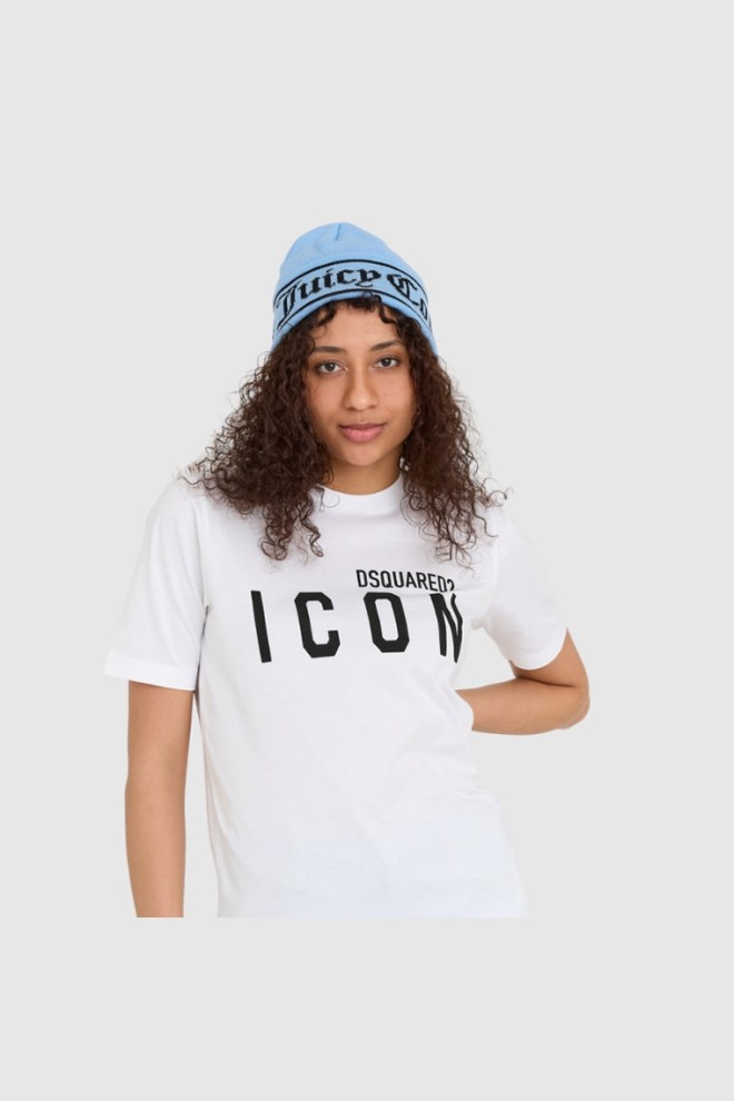 JUICY COUTURE Синя кепка з логотипом