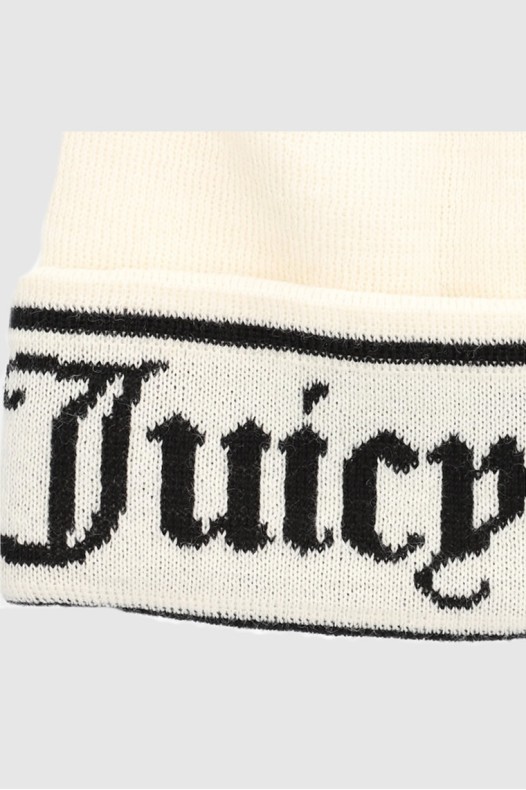JUICY COUTURE ecru cap with...