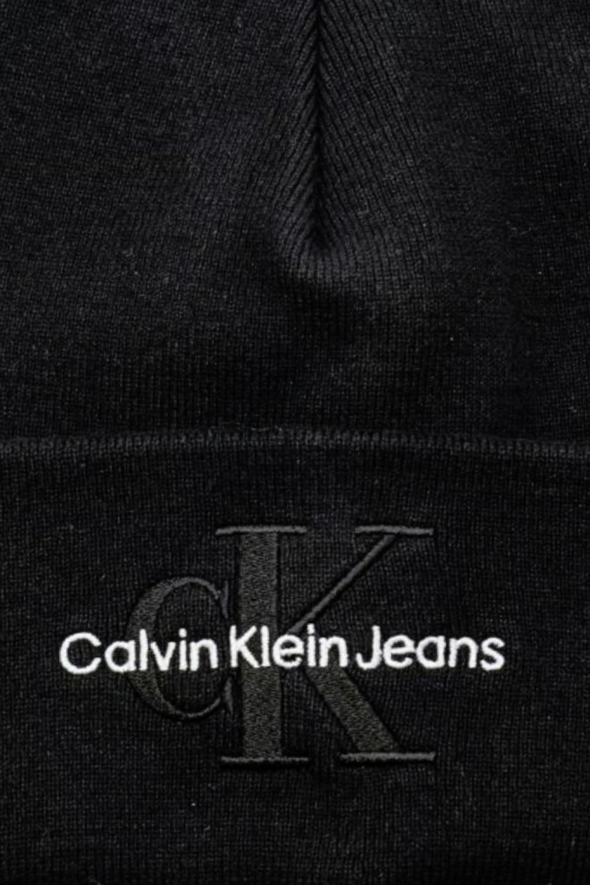 CALVIN KLEIN Czarna czapka