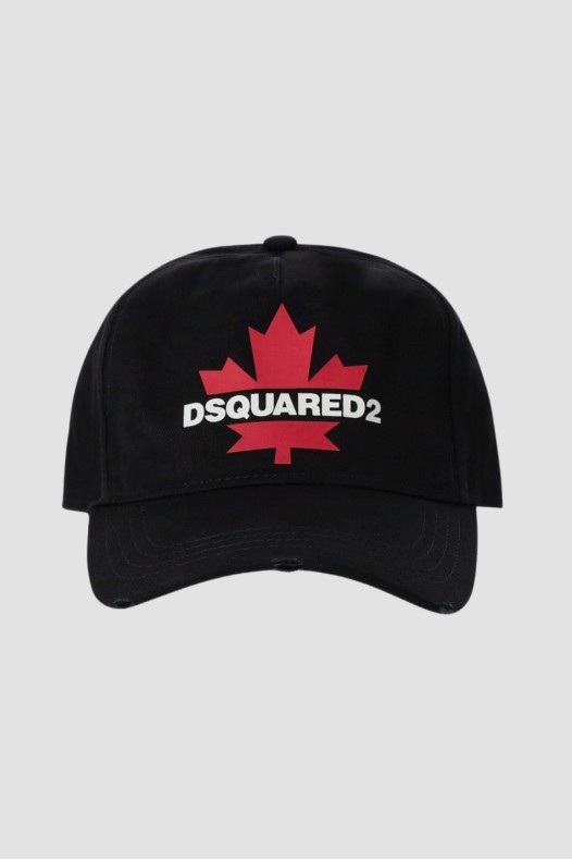 DSQUARED2 Black baseball cap