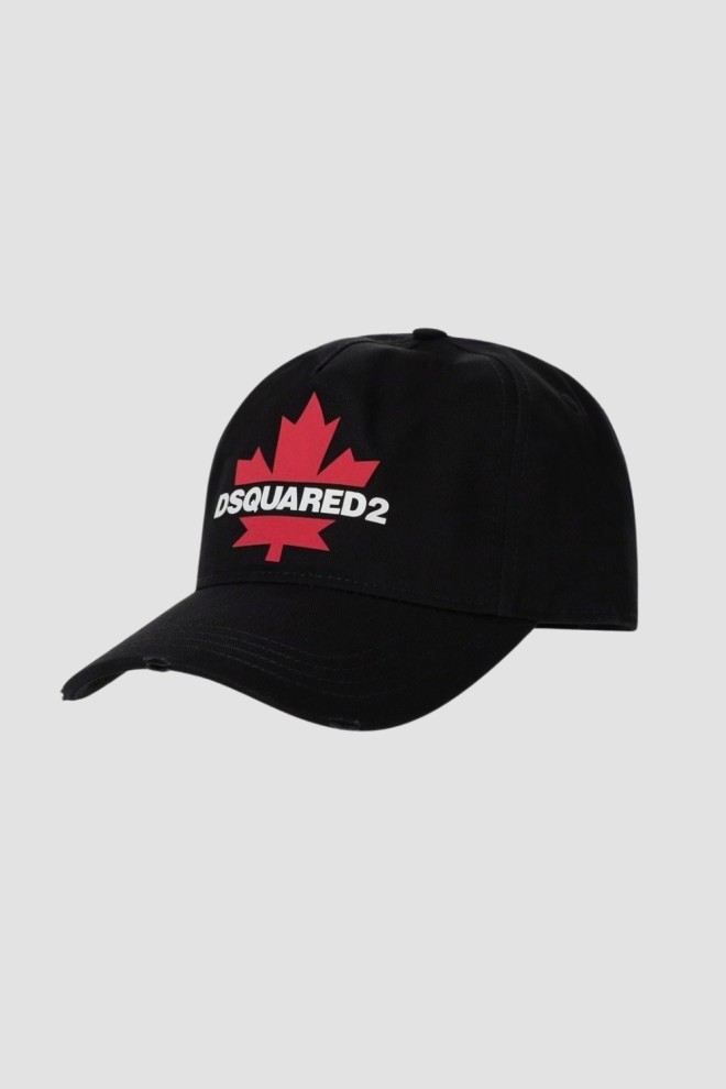 DSQUARED2 Black baseball cap