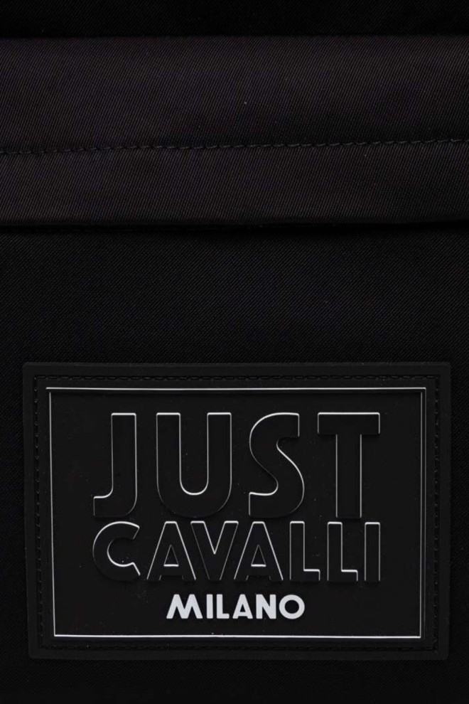 JUST CAVALLI Czarny plecak Range Institutional Logo - Sketch 2