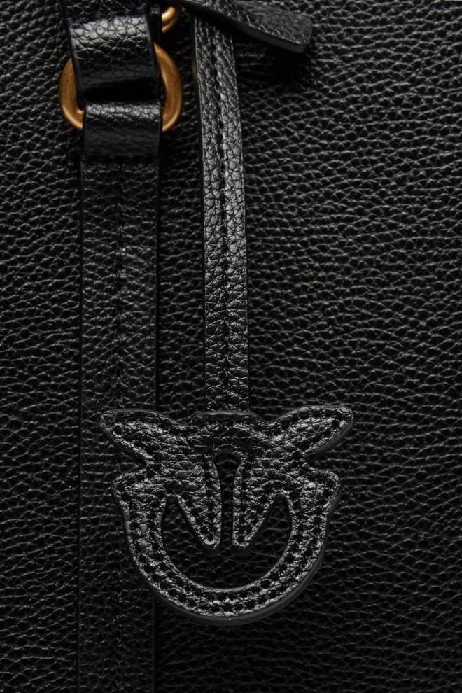 PINKO Czarna shopperka Carrie