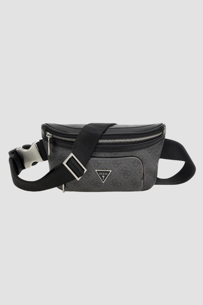 GUESS Gray Milano Compact Sachet