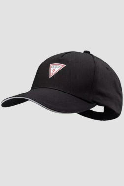 GUESS Czarna czapka z...