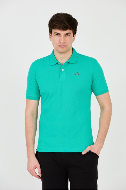 LA MARTINA Szmaragdowe polo...