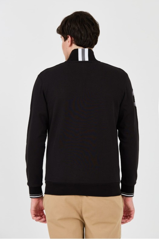 LA MARTINA Czarna rozpinana...