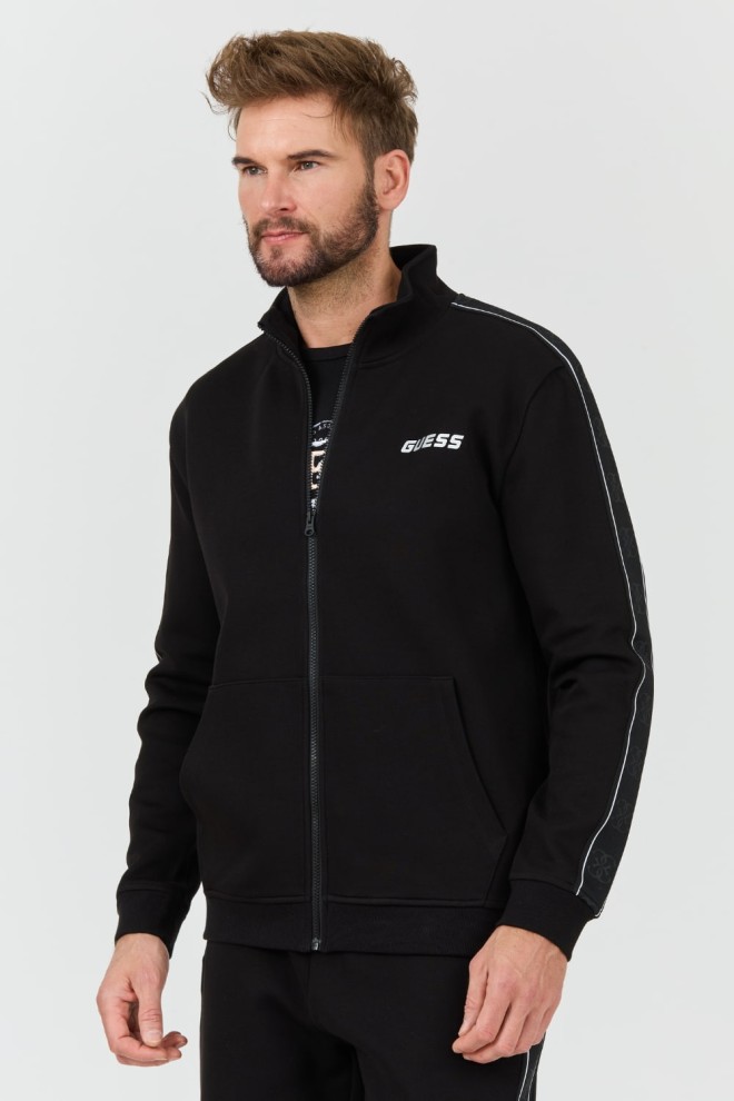 GUESS Black Mickey Full Zip Sweatshirt