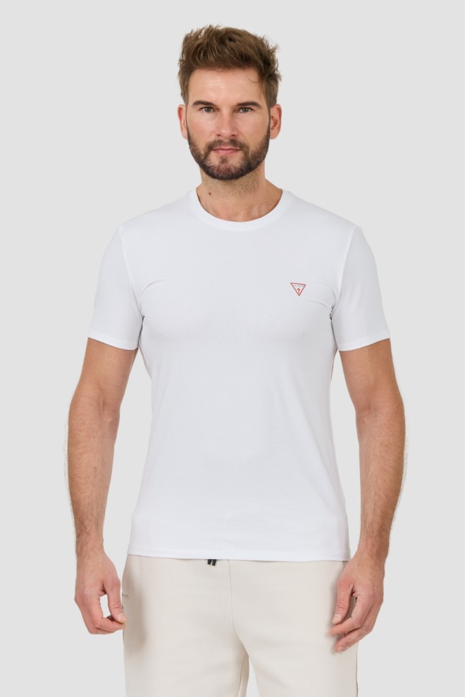 GUESS Biały t-shirt Core Tee Str