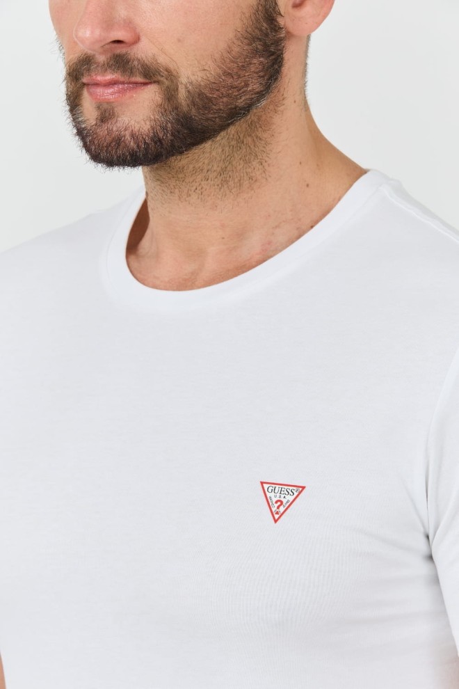 GUESS Biały t-shirt Core Tee
