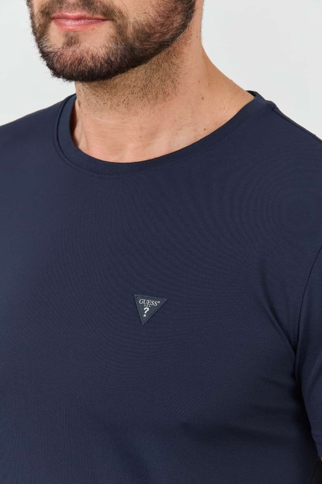 Футболка GUESS темно-синя New Tech Str