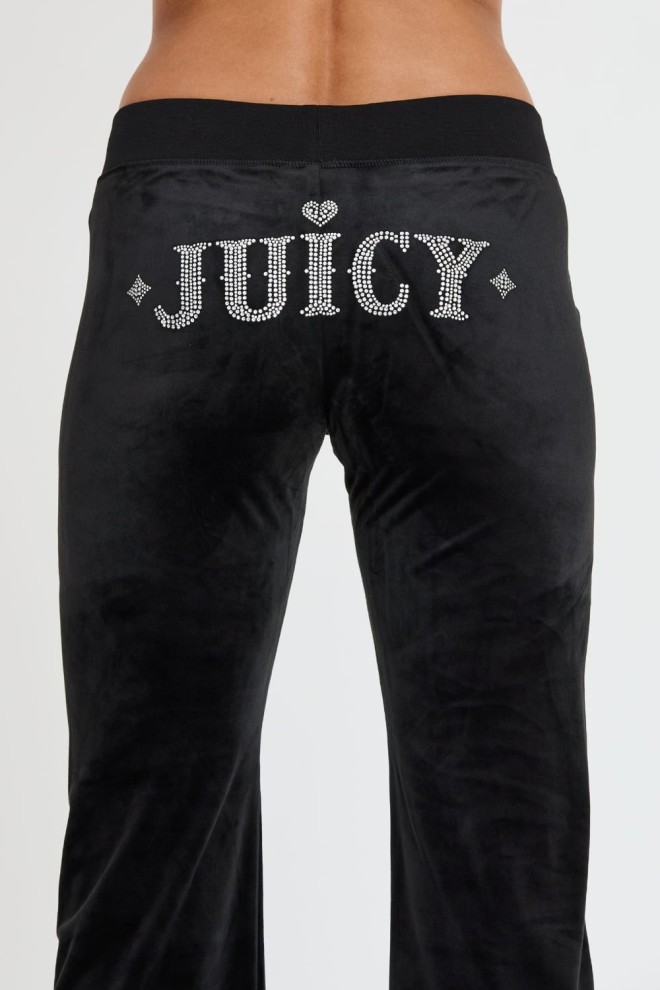 JUICY COUTURE Black Rodeo Layla Pants