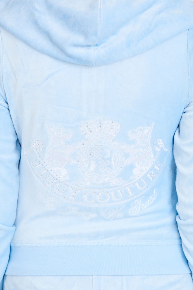 Світшот JUICY COUTURE Blue Heritage Dog Crest Robyn