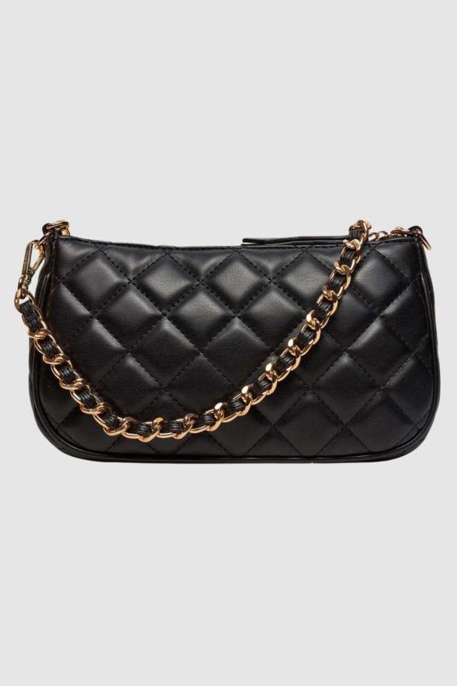 VALENTINO Double Black Ocarina Crossbody Handbag