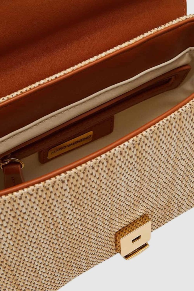 VALENTINO Brązowa torebka Copacaban Satchel