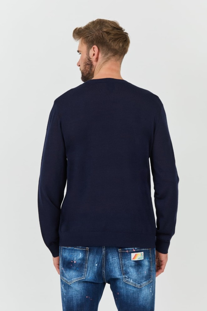 ARMANI EXCHANGE Navy blue sweater Jumpers