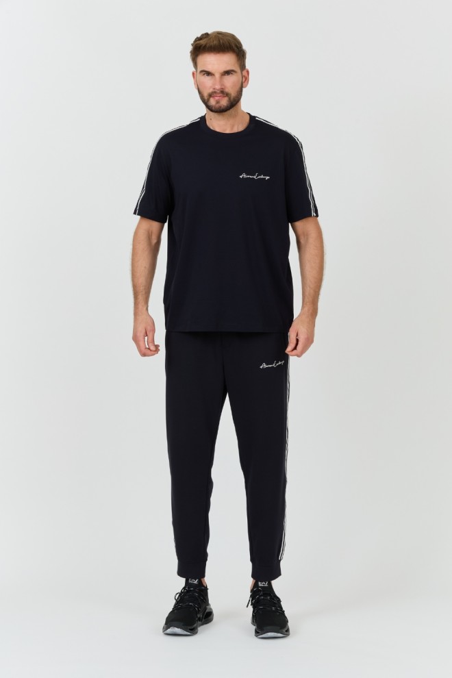 Футболка ARMANI EXCHANGE темно-синя