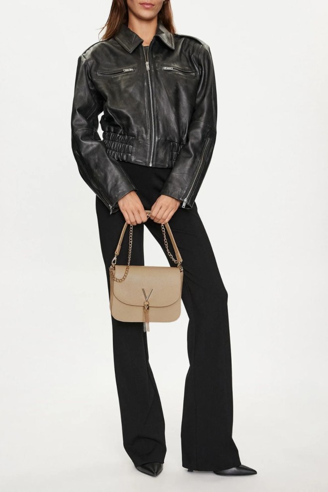 VALENTINO Beige Divina Postbag