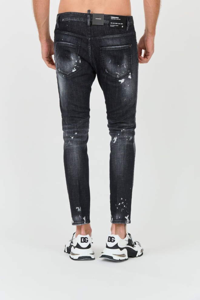 DSQUARED2 Black Skater Jean Jeans