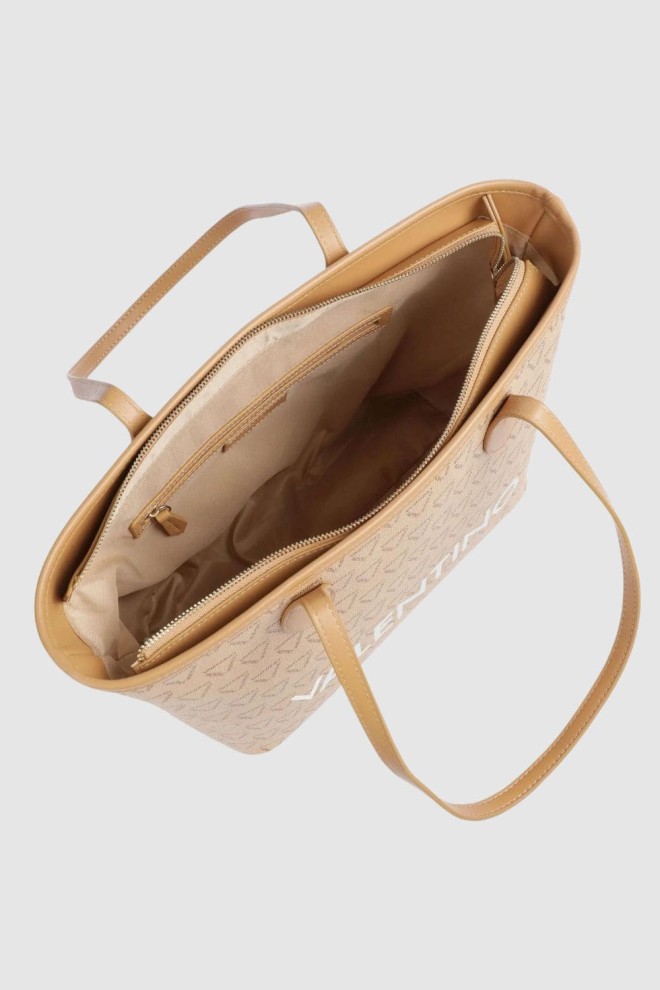 VALENTINO Large beige Liuto shopper bag