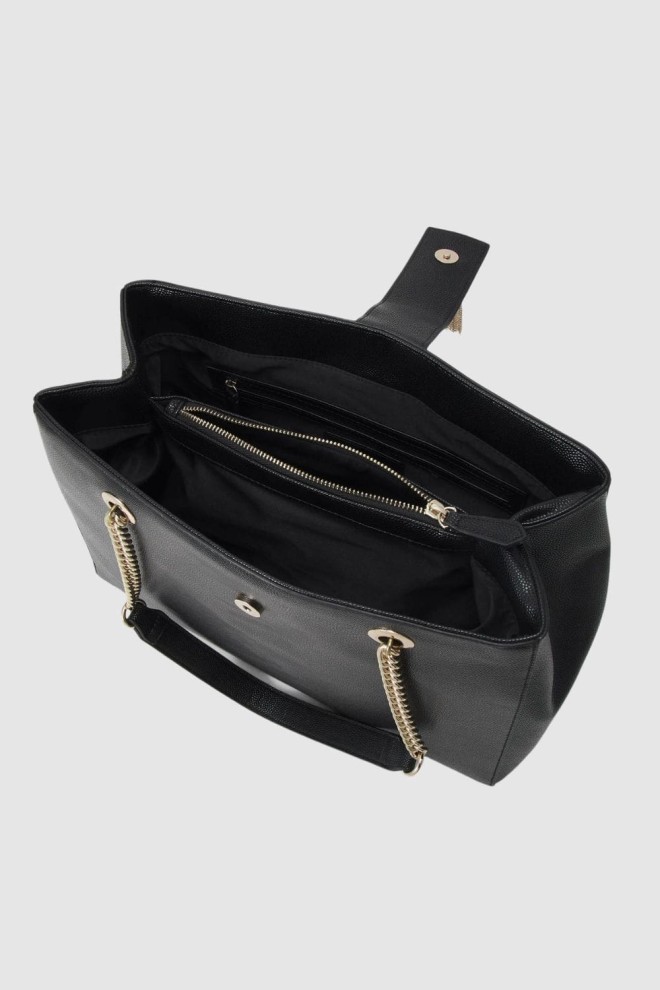 VALENTINO Large black Divina shopper bag