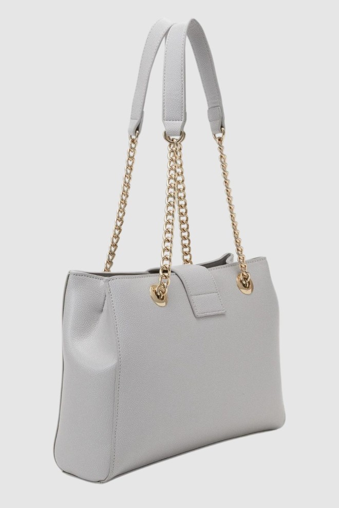 VALENTINO Grey Divina shopper bag