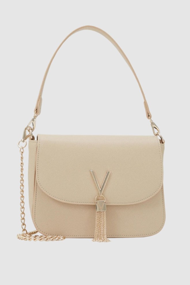 VALENTINO Kremowa torebka Divina SA