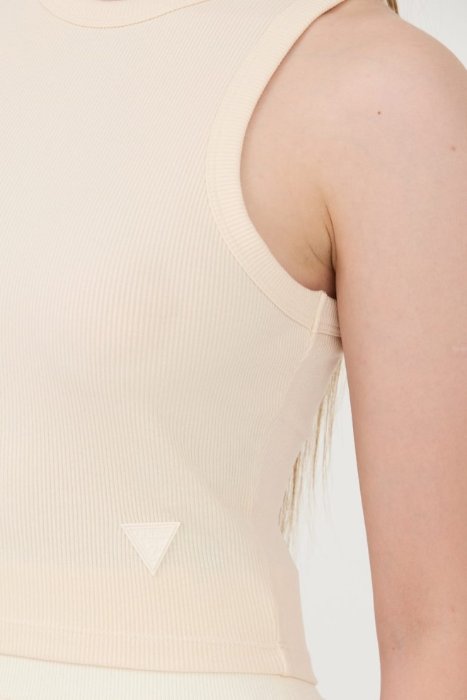 Бежева майка GUESS Edie