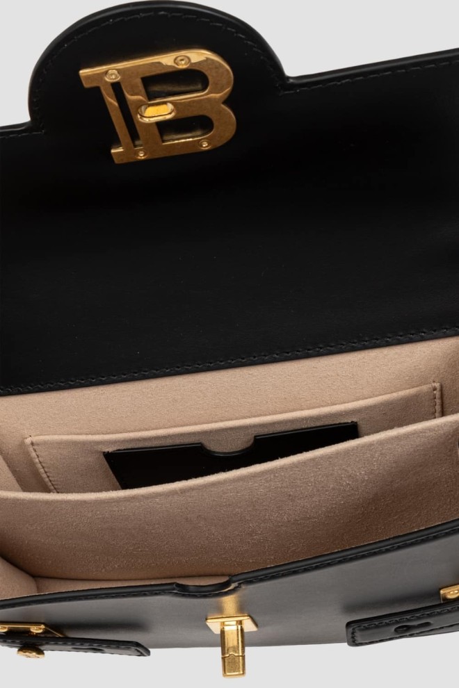 BALMAIN Czarna torebka Classic Handle Bag S