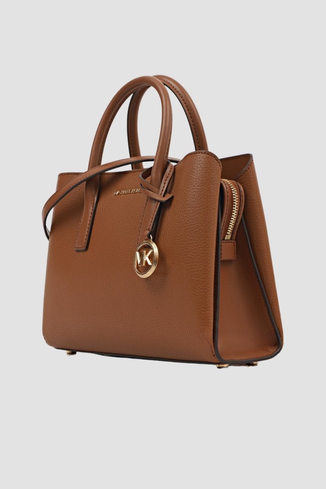 MICHAEL KORS Brown SM Satchel Handbag