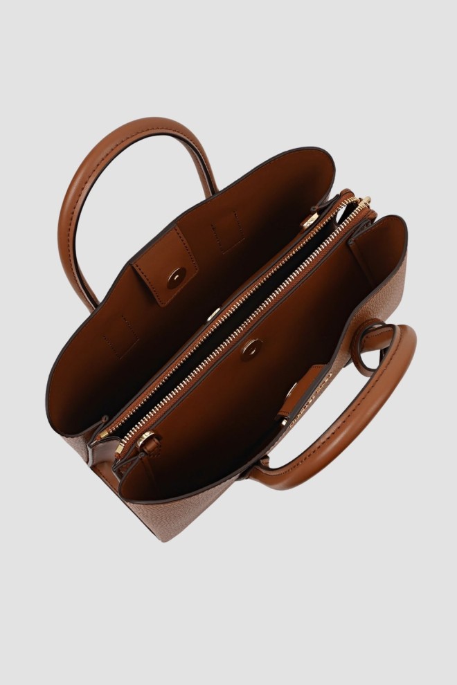 MICHAEL KORS Brown SM Satchel Handbag