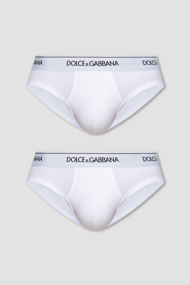 DOLCE & GABBANA White 2PACK of briefs