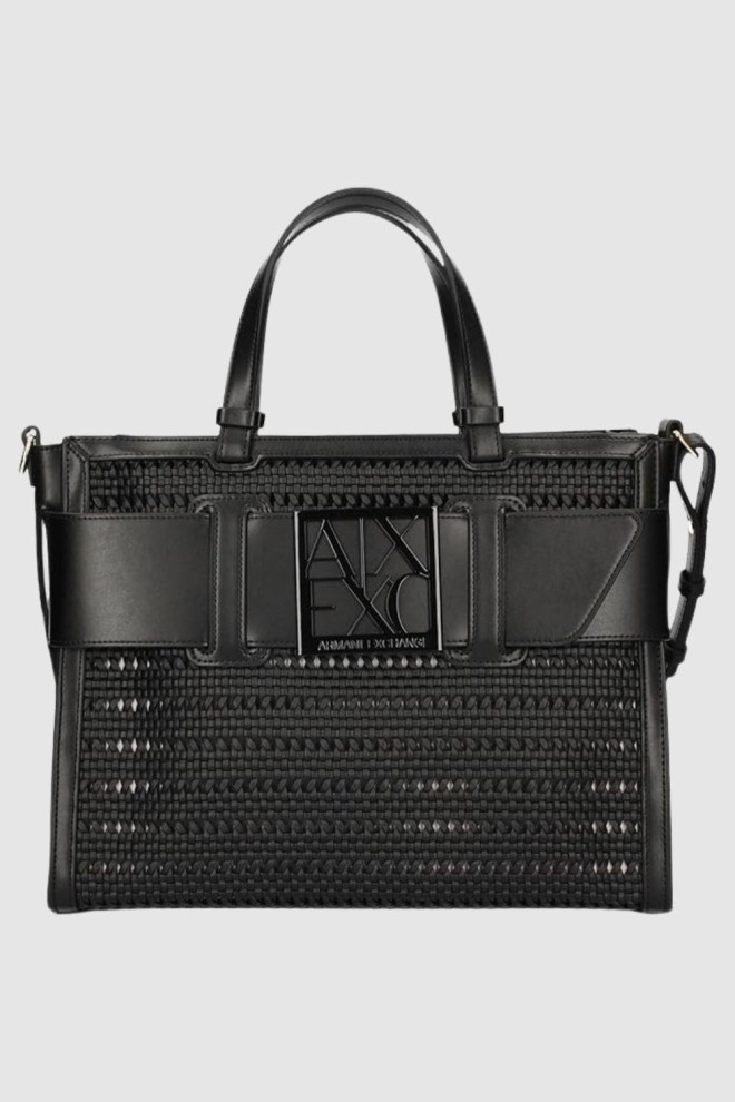 ARMANI EXCHANGE Black classic handbag