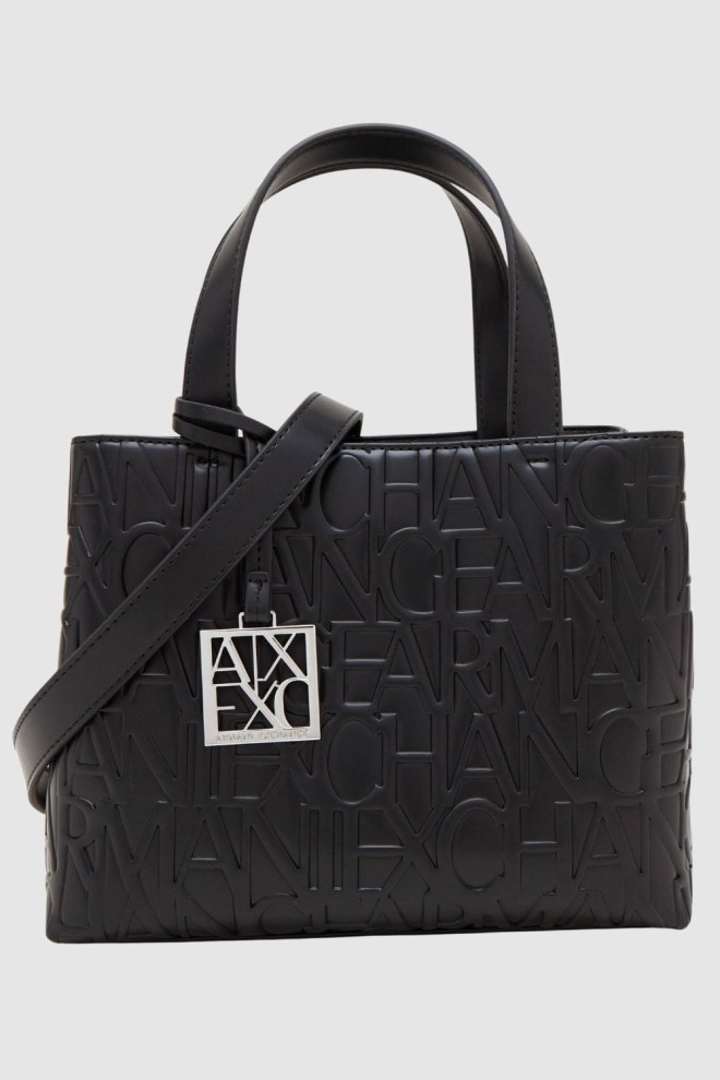 ARMANI EXCHANGE Small black classic handbag
