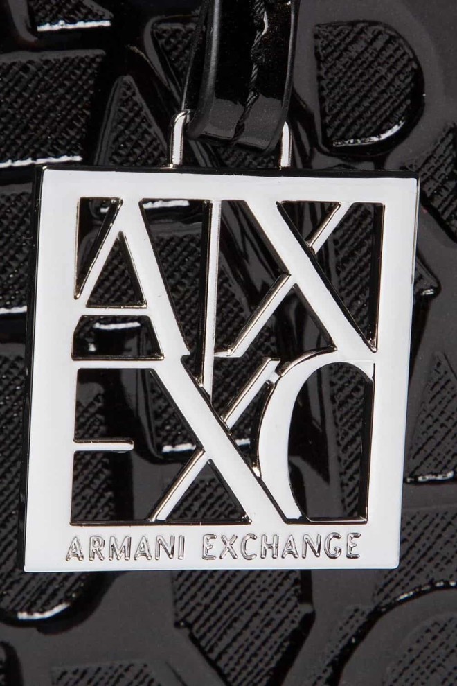 ARMANI EXCHANGE Small black classic handbag