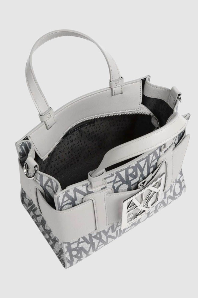 ARMANI EXCHANGE Mała szara torebka klasyczna
